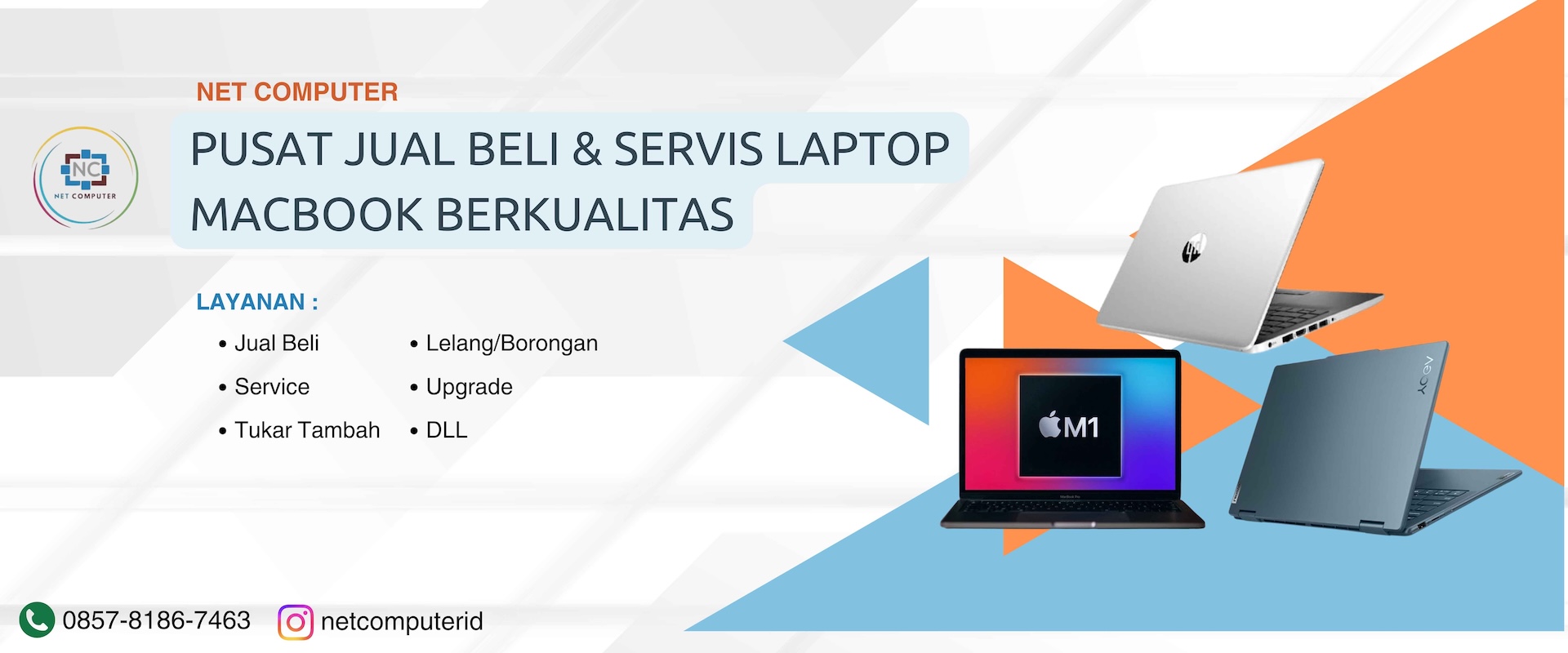 Net Computer Jual Beli Laptop Banner