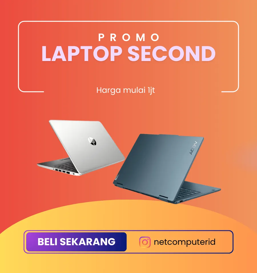 Promo Laptop Second