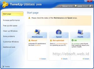 Tune Up Utilities 2009 Net Computer