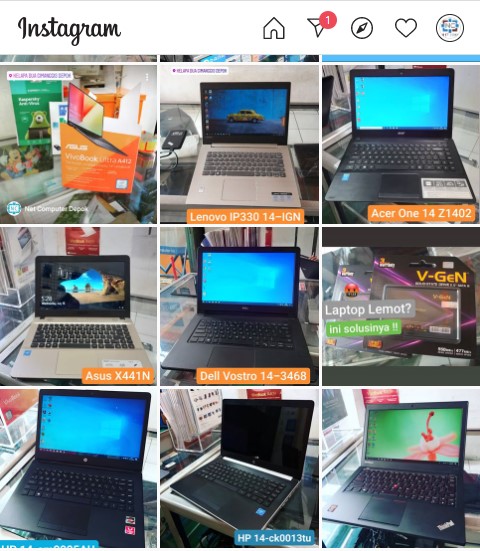 Instagram Net Computer Depok