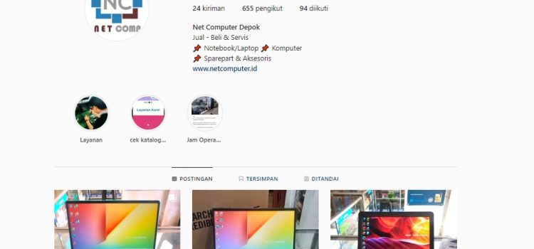 Cara Menggunakan Instagram Di Laptop Atau PC