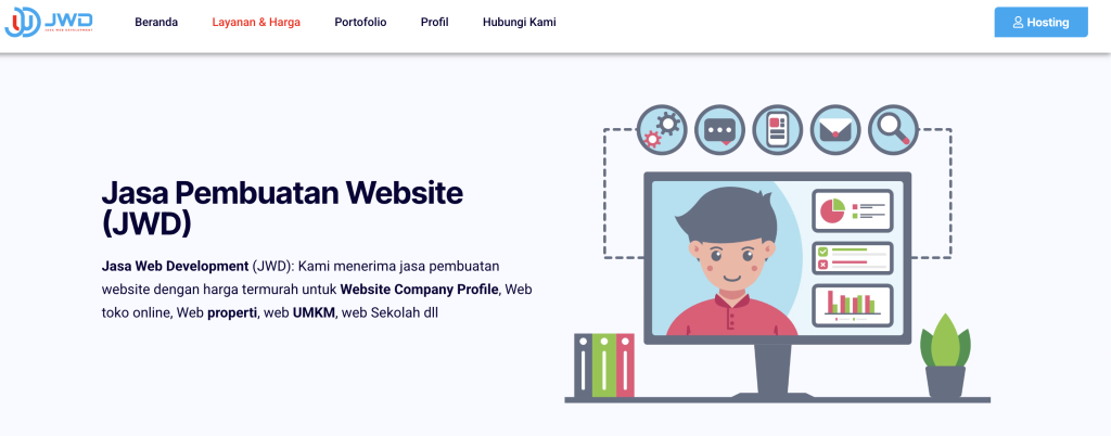 Jasa pembuatan website depok