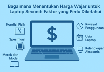 Bagaimana Menentukan Harga Wajar untuk Laptop Second: Faktor yang Perlu Diketahui