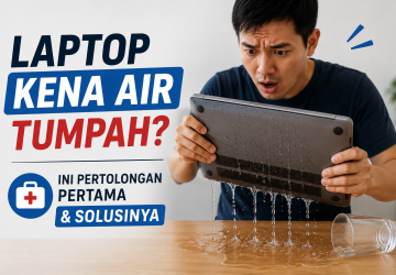 Laptop Kena Air Tumpah? Ini Pertolongan Pertama & Solusinya
